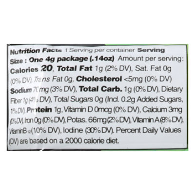 Oceans Halo Seaweed Snack Chili Lime - .14 Oz - Image 4