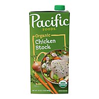 Pacific Organic Stock Chicken - 32 Fl. Oz. - Image 2
