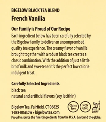Bigelow Tea French Vanilla - 20 Count - Image 3