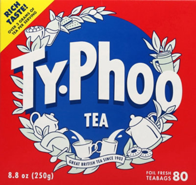 Typhoo Tea Black Rglr - 80 Count - Image 4