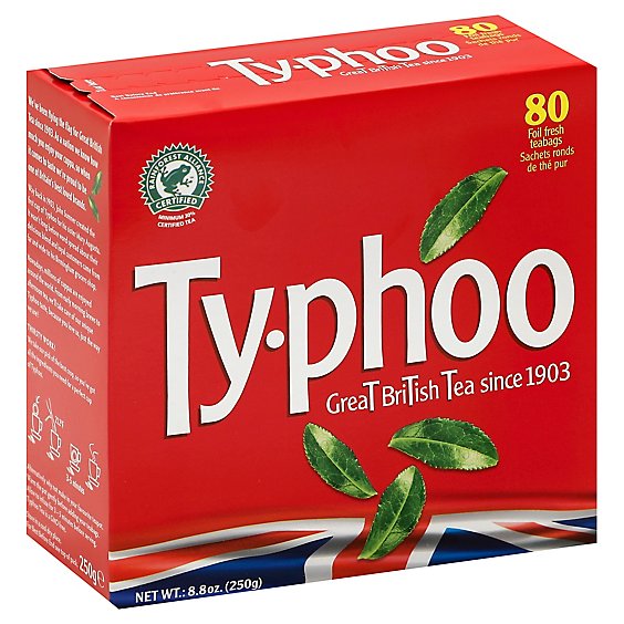 Typhoo Tea Black Rglr - 80 Count