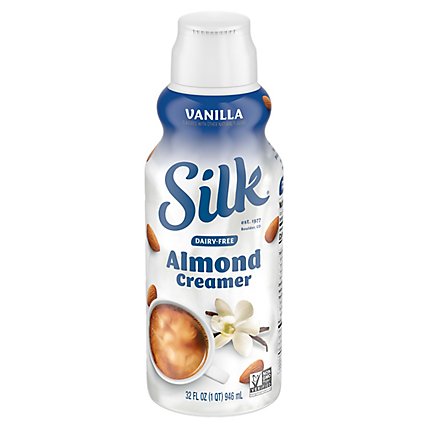Silk Almond Creamer Vanilla - 32 Fl. Oz. - Image 1