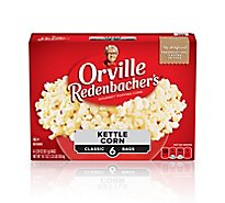 Orville Redenbacher's Kettle Corn Microwave Popcorn Classic Bag - 6-3.28 Oz