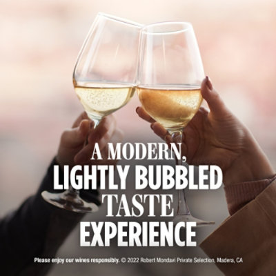 Robert Mondavi Private Selection Lightly Bubbled Pinot Grigio White Wine - 750 Ml - Image 4