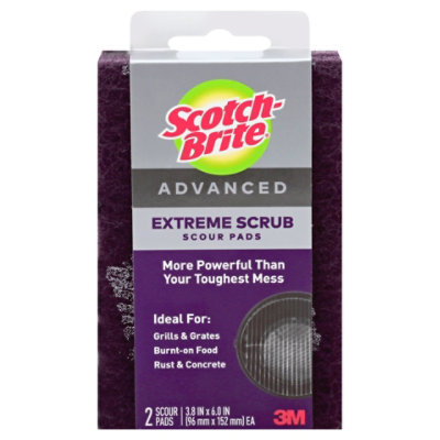 Scotch-Brite Advanced Scour Pads Extreme Scrub - 2 Count - Image 4