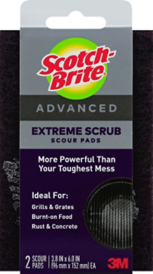 Scotch-Brite Advanced Scour Pads Extreme Scrub - 2 Count - Image 2