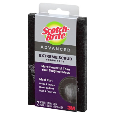 Scotch-Brite Advanced Scour Pads Extreme Scrub - 2 Count