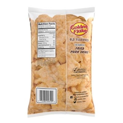 Golden Flake Chicharrones Fried Pork Skins Old Fashioned - 3.25 Oz - Image 6