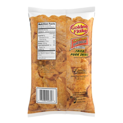 Golden Flake Chicharrones Fried Pork Skins Sweet Heat Barbecue - 3.25 Oz - Image 6