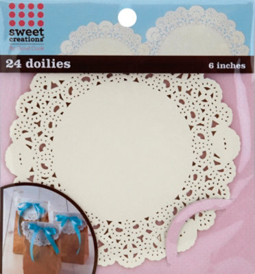 GoodCook Sweet Creations Doilies 6in - 24 Count - Image 2