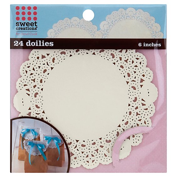 GoodCook Sweet Creations Doilies 6in - 24 Count
