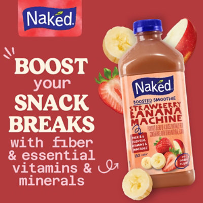 Naked Boosted Smoothie Strawberry Banana Machine - 46 Fl. Oz. - Image 3