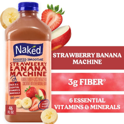 Naked Juice Strawberry Banana - 46 Fl. Oz.