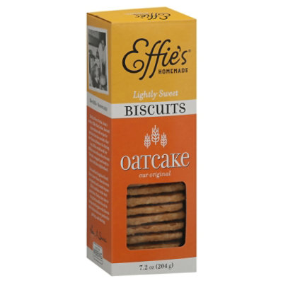 Effies Homemade Oatcakes All Natural - 7.2 Oz