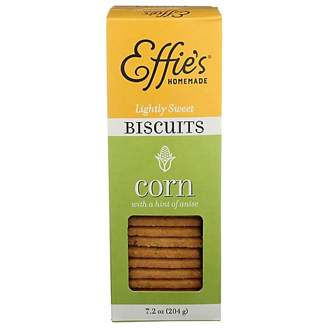 Effies Homemade Corncakes Crispy - 7.2 Oz