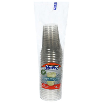 Hefty Deluxe Cups 18 OZ - 28 Count