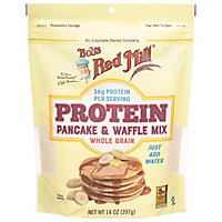 Bobs Red Mill Pancake & Waffle Mix Whole Grain Protein - 14 Oz - Image 2