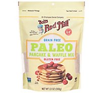 Bobs Red Mill Pancake & Waffle Mix Gluten Free Paleo - 13 Oz