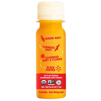 Vive Organic Immunity Boost Shot Original Ginger and Turmeric Wellness Shot - 2 Fl Oz - Image 5