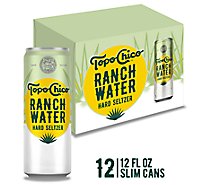 Topo Chico Ranch Water Original Hard Seltzer 4.7% ABV Cans - 12-12 Fl. Oz.