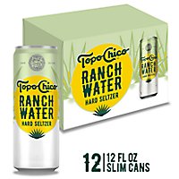 Topo Chico Ranch Water Original Hard Seltzer 4.7% ABV Cans - 12-12 Fl. Oz. - Image 1