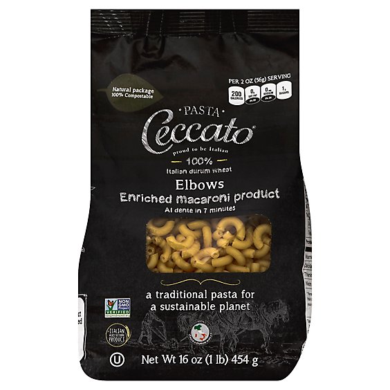 Ceccato Pasta Elbows Bag - 16 Oz