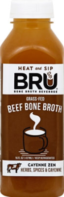 Bru Bone Broth Cayenne Zen - 16 Fl. Oz. - Image 2