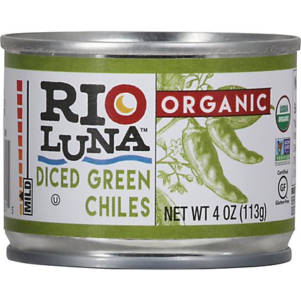 Rio Luna Organic Chiles Green Diced Can - 4 Oz - Image 2