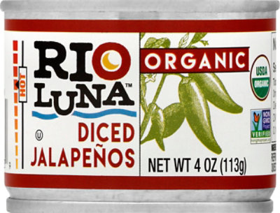 Rio Luna Organic Jalapenos Diced Can - 4 Oz - Image 2