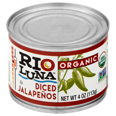 Rio Luna Organic Jalapenos Diced Can - 4 Oz - Image 1