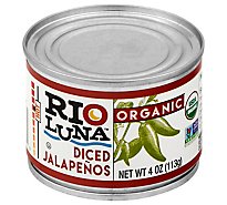 Rio Luna Organic Jalapenos Diced Can - 4 Oz