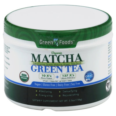 Green Foods Tea Grn Matcha - 5.5 Oz - Image 1