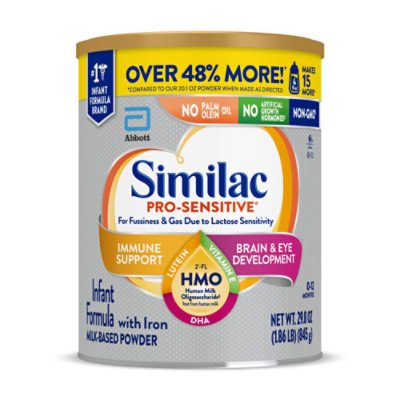 similac pro sensitive 29.8 oz