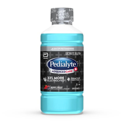 Pedialyte AdvancedCare Plus Electrolyte Solution Ready To Drink Berry Frost - 33.8 Fl. Oz. - Image 2