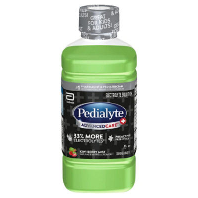 Pedialyte AdvancedCare Plus Electrolyte Solution Ready To Drink Berry Mist - 33.8 Fl. Oz.