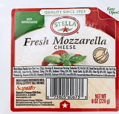 Stella Fresh Mozzarella Balls - 8 Oz - Image 3