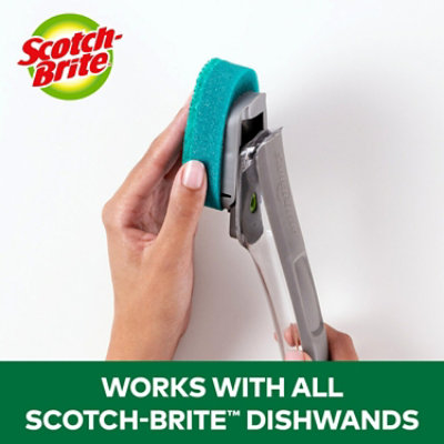 Scotch-Brite Kitchen Scrubber Heavy Duty Scrub Dots Dishwand Refills - 2 Count - Image 3