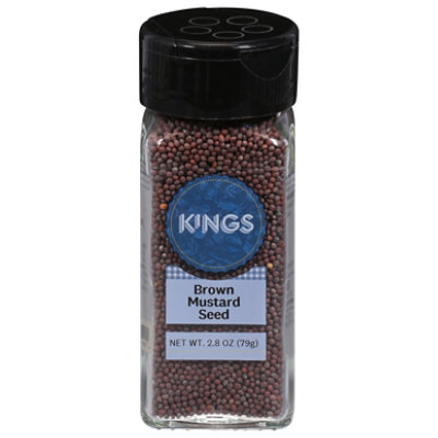 Kings Brown Mustard Seed - 2.8 Oz - Image 1