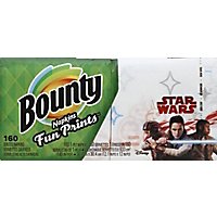 Bounty Quilted Napkins 1-Ply Fun Prints Star Wars Wrapper - 160 Count - Image 2