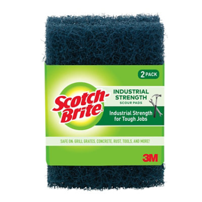 Scotch-Brite Industrial Strength Scour Pad Heavy Duty Pack - 2 Count