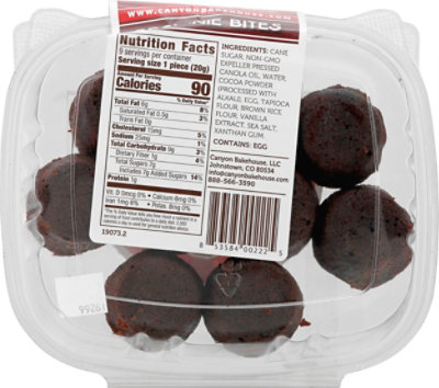 Canyon Bakehouse Brownie Bites - 6.70 Oz - Image 6