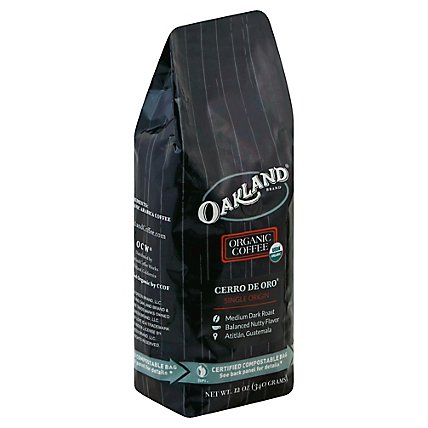 Oakland Brand Organic Coffee Cerro De Oro Single Origin - 12 Oz - Image 1