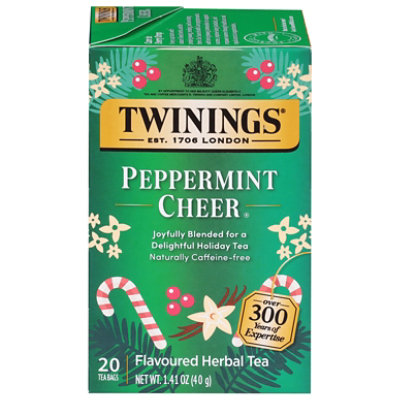 Twinings of London Peppermint Cheer - 20 Count - Image 3