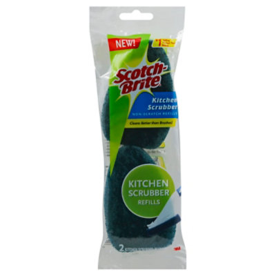 Scotch-Brite Kitchen Scrubber Non Scratch Refills - 2 Count - Image 1