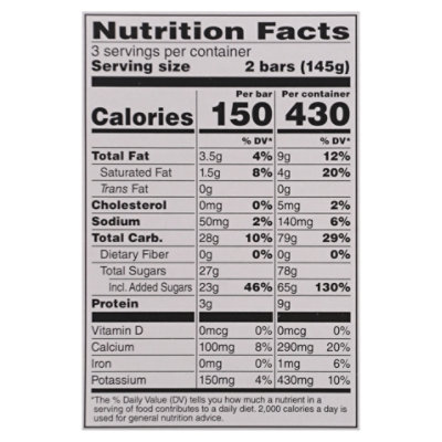 O Organics Fruit Bars Coconut - 6-2.45 Oz - Image 5