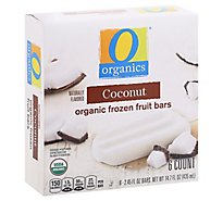 O Organics Fruit Bars Coconut - 6-2.45 Oz