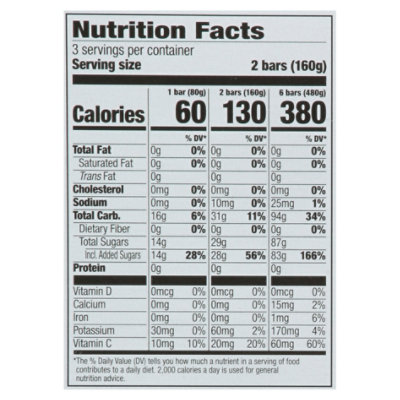Open Nature Fruit Bars Strawberry - 6-2.45 Oz - Image 3