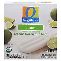 O Organics Fruit Bars Lime - 6-2.45 Oz - Image 3
