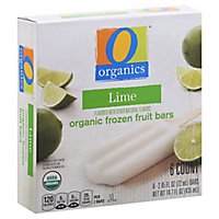 O Organics Fruit Bars Lime - 6-2.45 Oz - Image 1