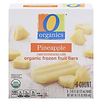 O Organics Fruit Bars Pineapple - 6-2.45 Oz - Image 3